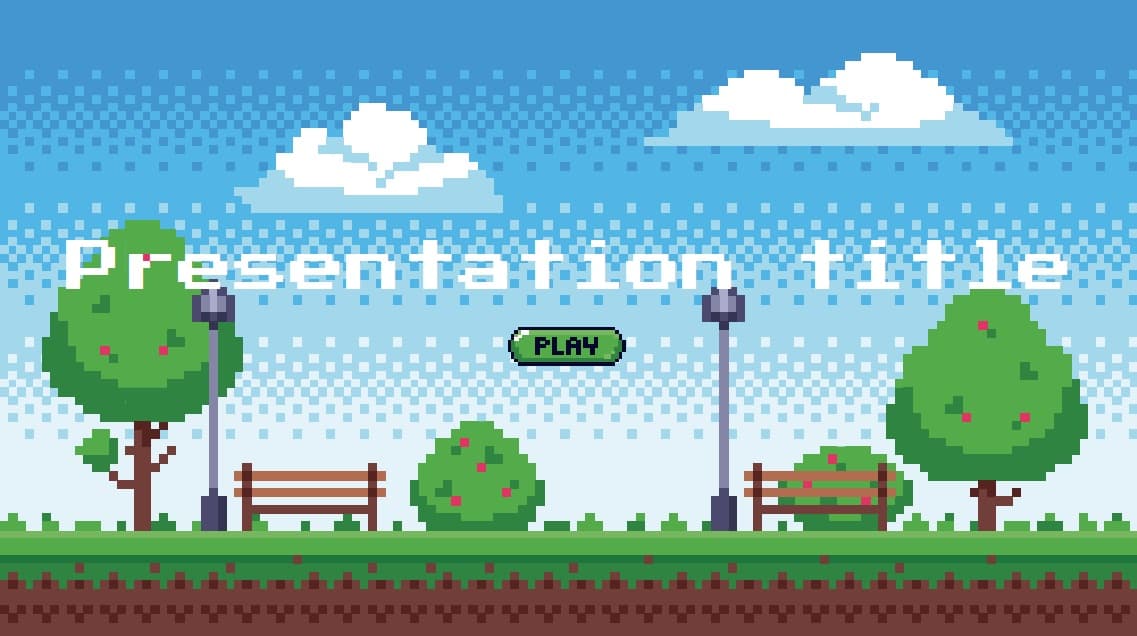 8 bits slidesforeducation template