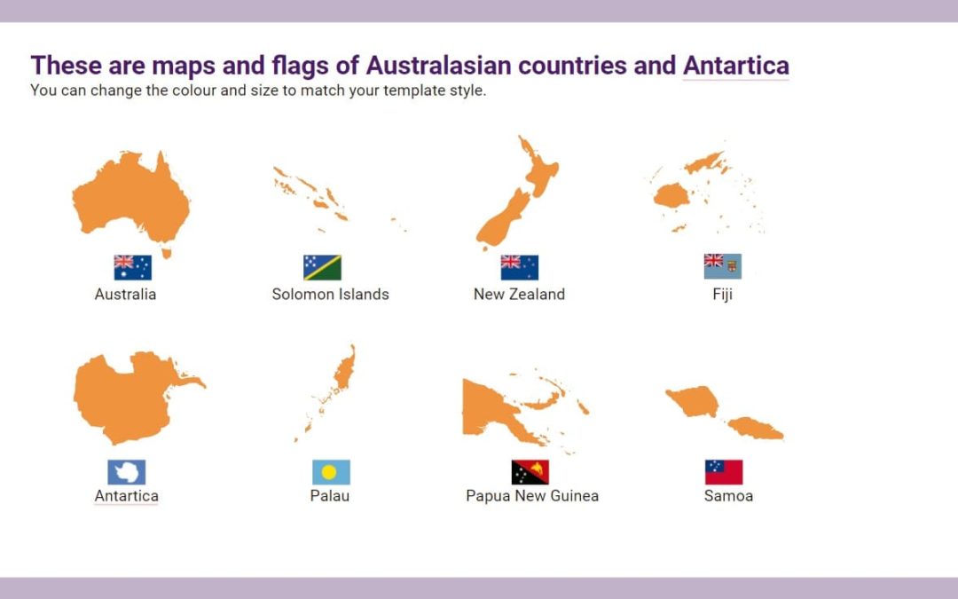 Australasia Antartica. Free downloadable icons
