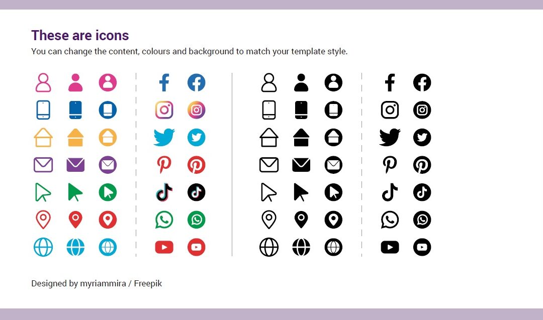 Social. Iconos gratuitos descargables