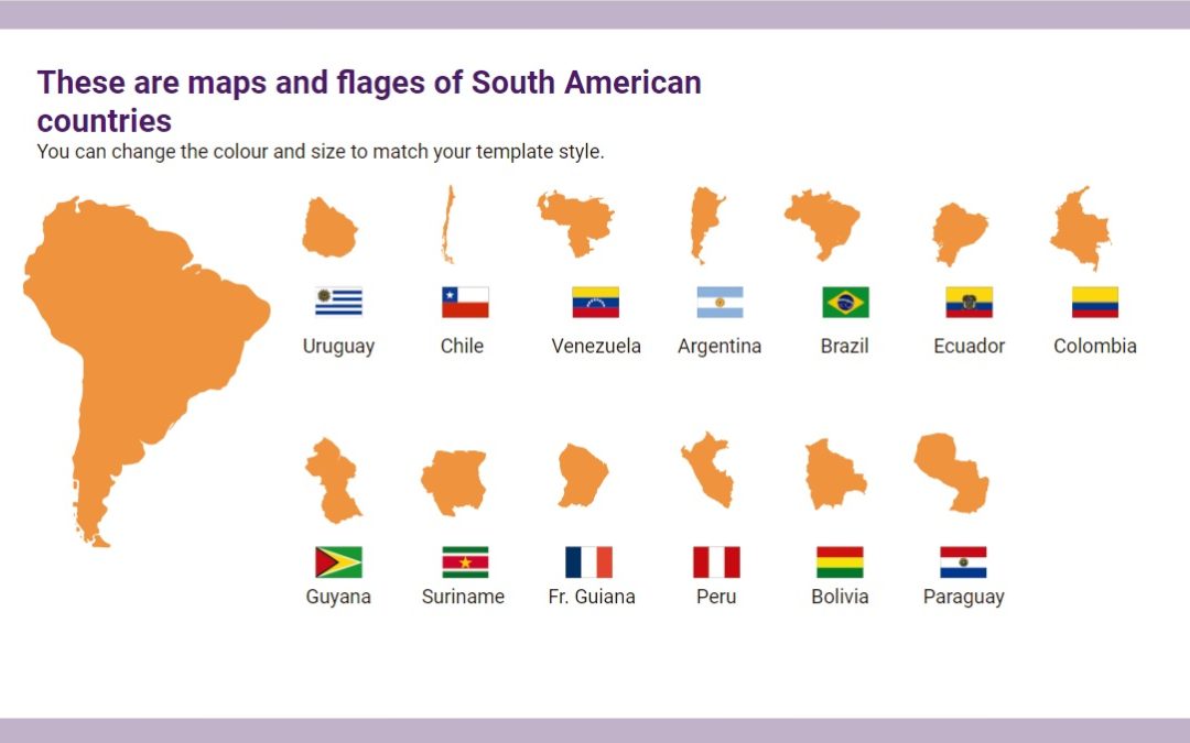 South America. Free downloadable icons