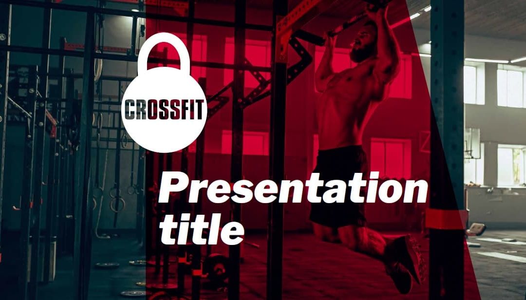 Crossfit. Free Power point template, Google Slides and Keynote theme