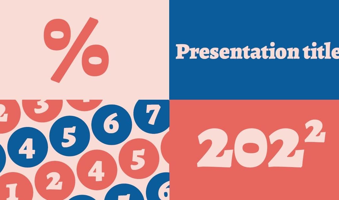 Times Table. Free Power point template, Google Slides and Keynote theme