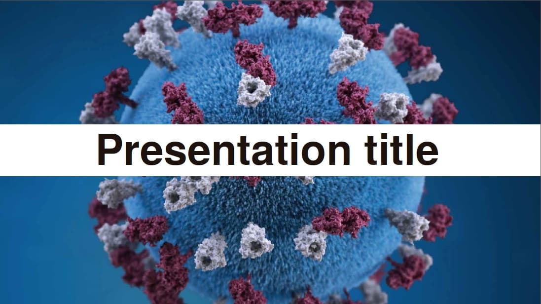 virus powerpoint template