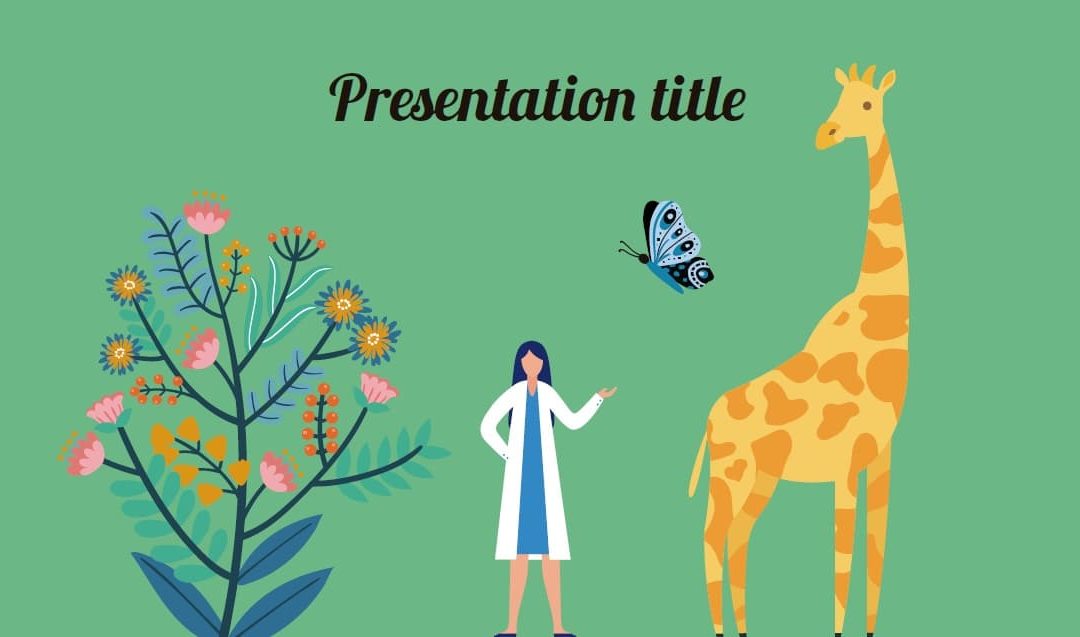 Biology. Free Power point template, Google Slides and Keynote theme
