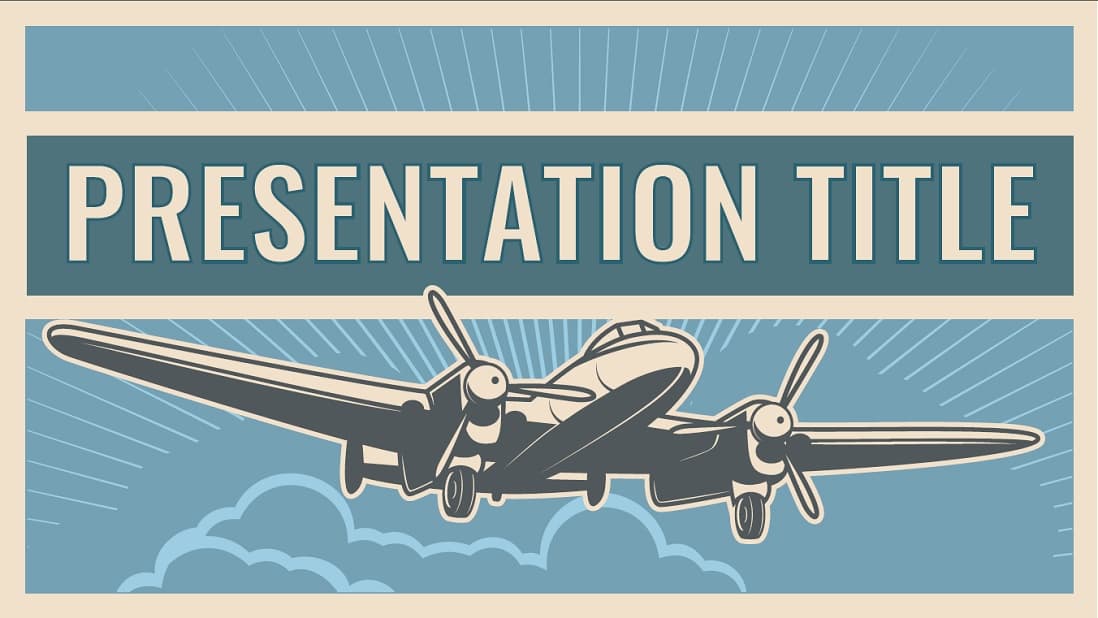 airline powerpoint templates