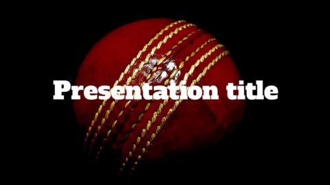 cricket theme for powerpoint presentation free download