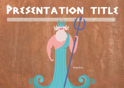 Greek Myths. Free PowerPoint Template, Google Slides and Keynote theme