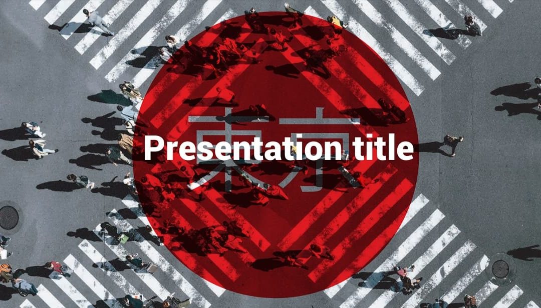 Tokyo. Free Power Point Template, Google Slides and Keynote theme