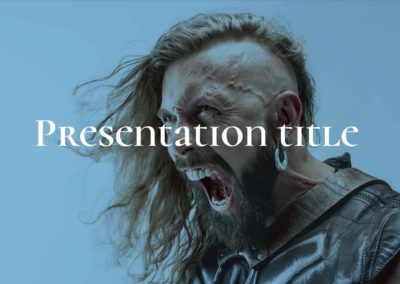 Vikings. Free Power Point Template, Google Slides and Keynote theme